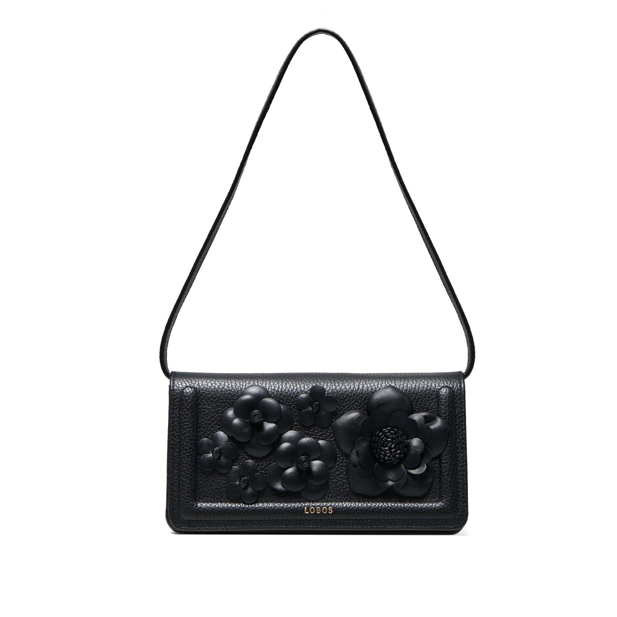 MIDI CAPRI FIORI Black