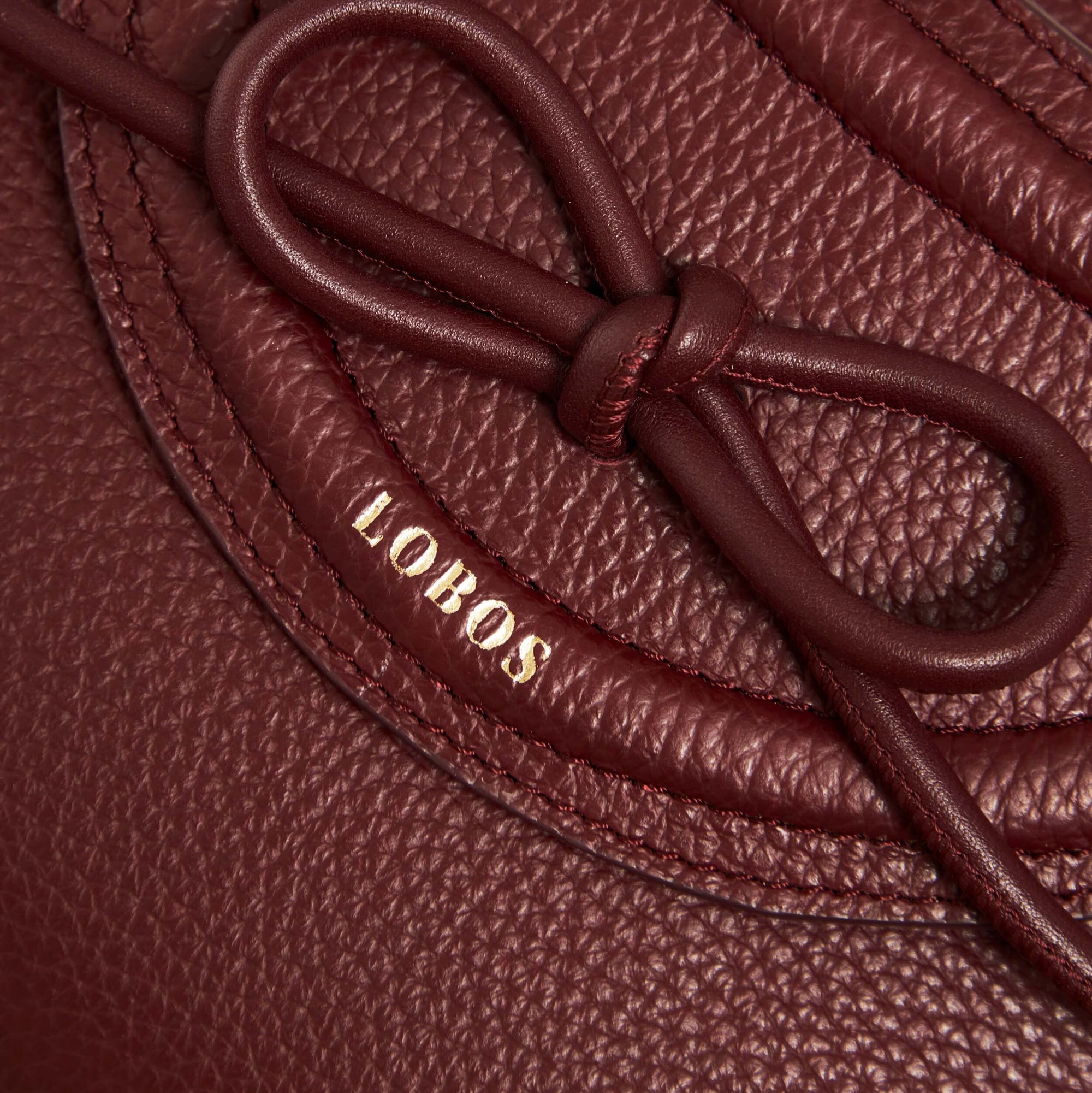 Przypinka MINI BOW Cremisi