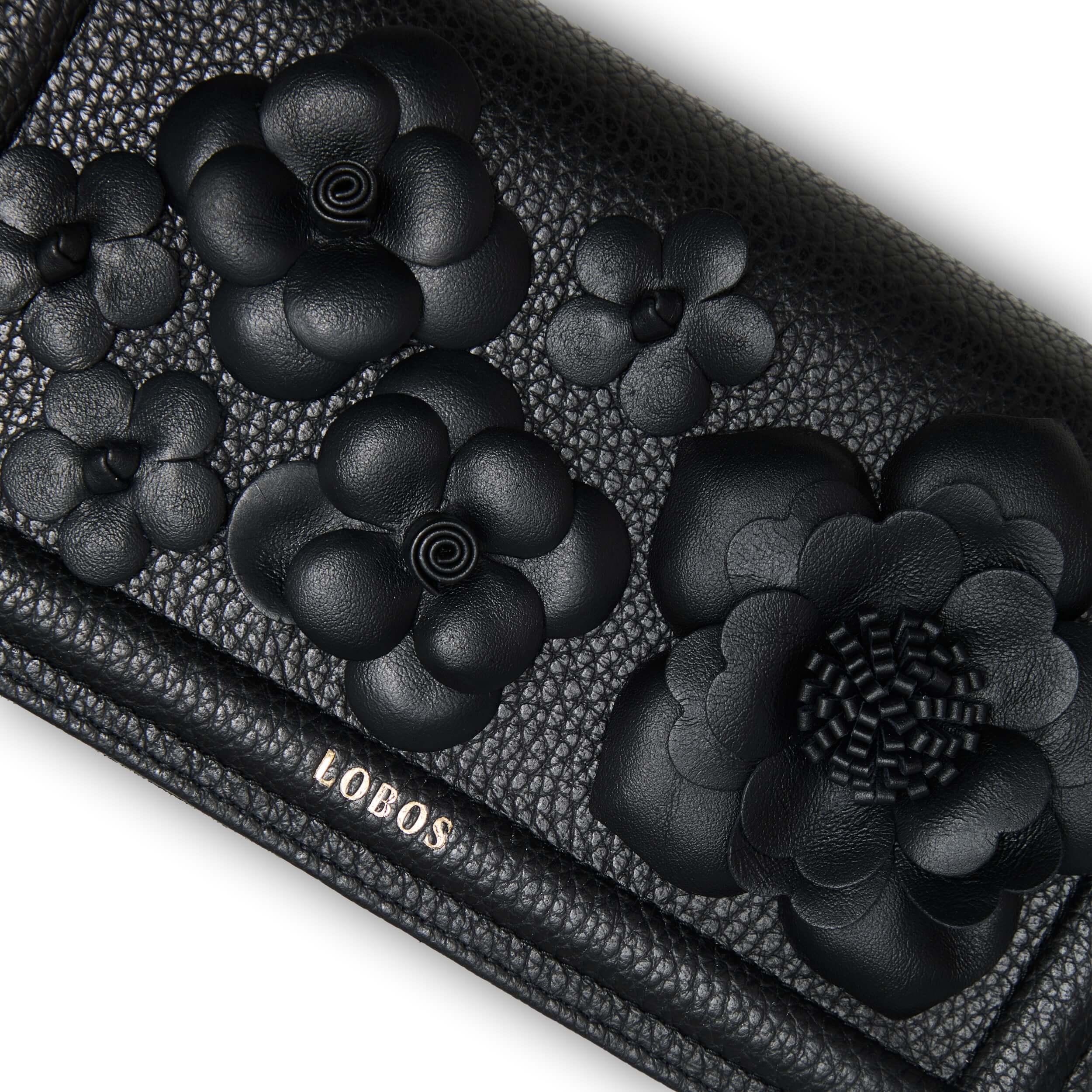 MIDI CAPRI FIORI Black