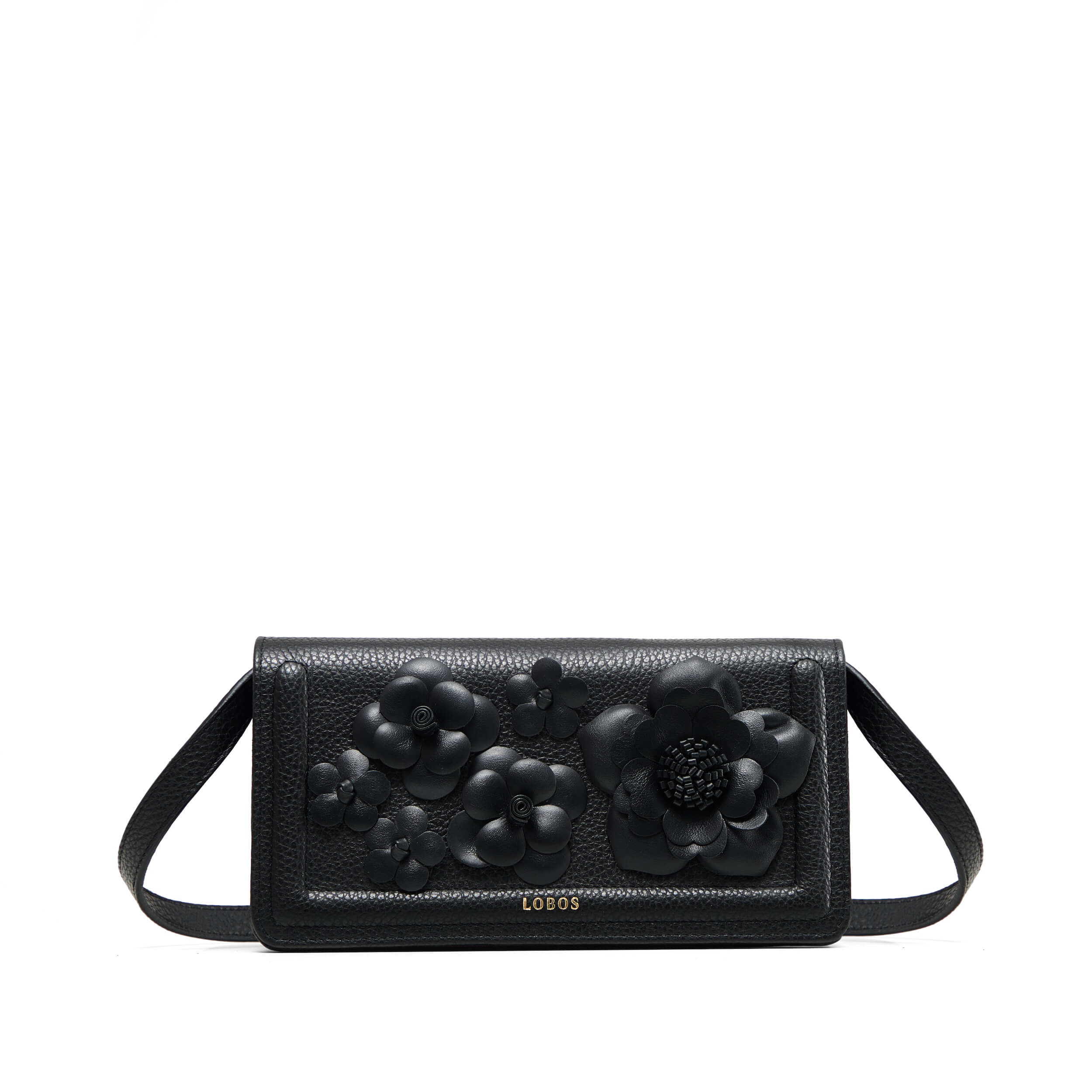 MIDI CAPRI FIORI Black