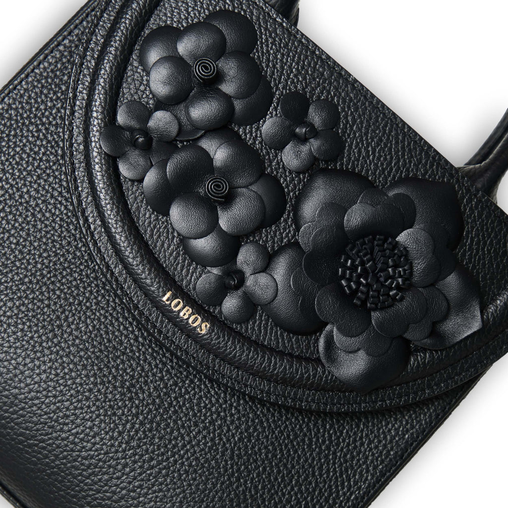 MIDI FIORI Schwarze Anstecknadel