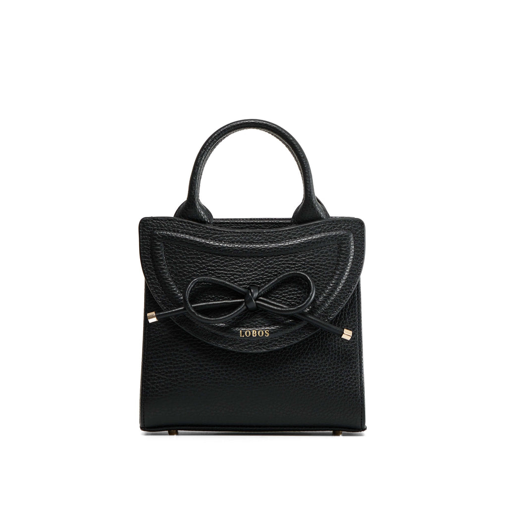 Lobos torebka MINI Q Black Bow