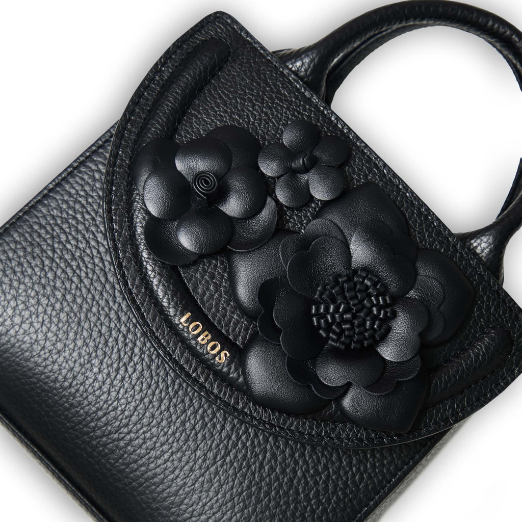 <tc>Flap MINI FIORI Black</tc>