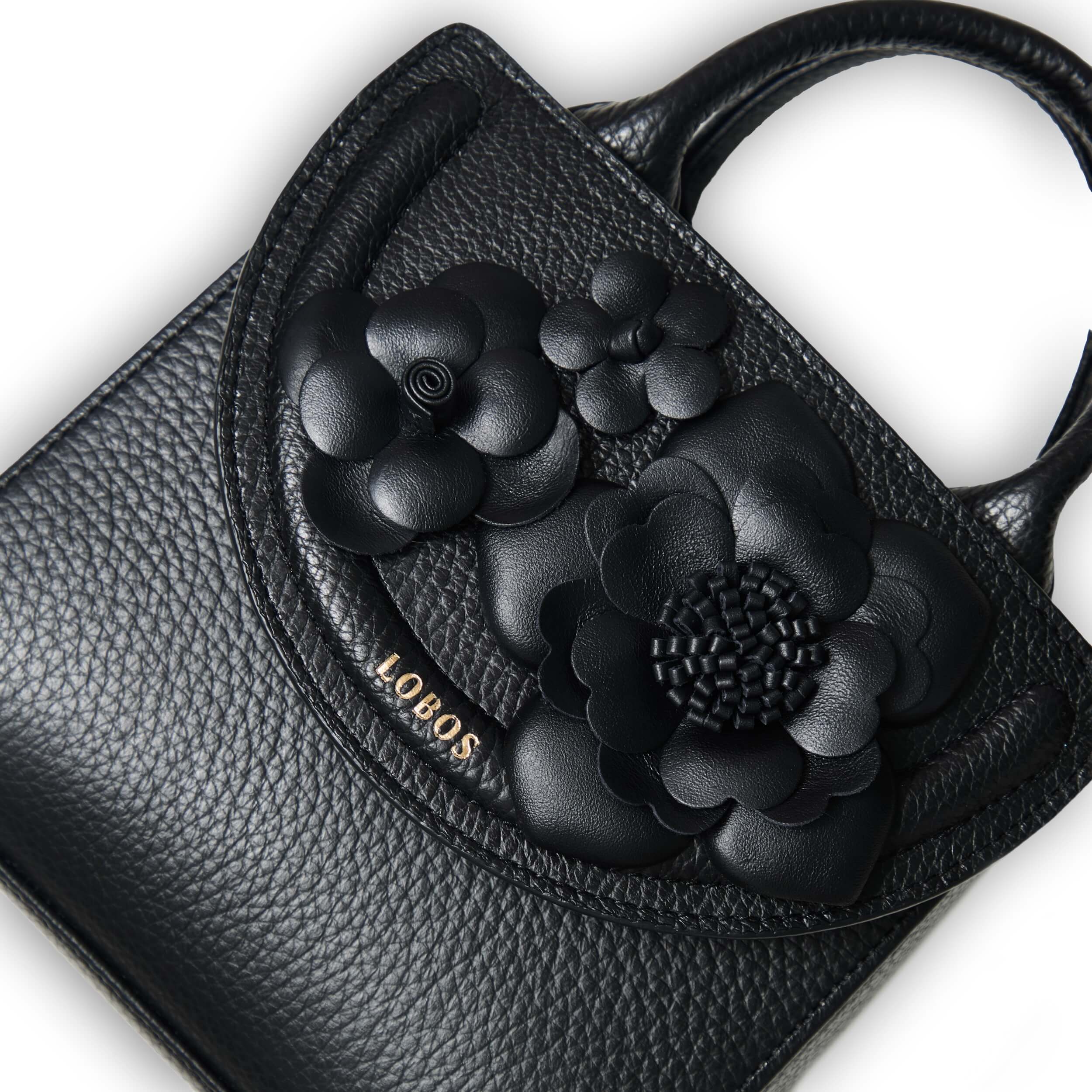 <tc>Flap MINI FIORI Black</tc>