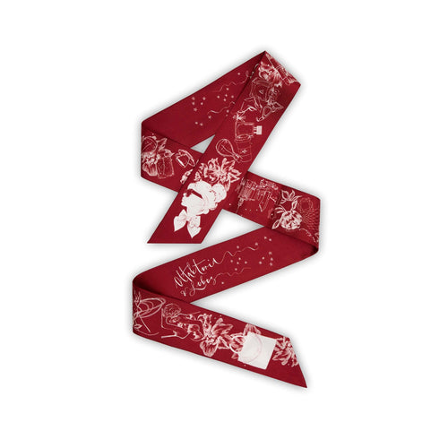 Cherry Lady x Olfaktoria scarf