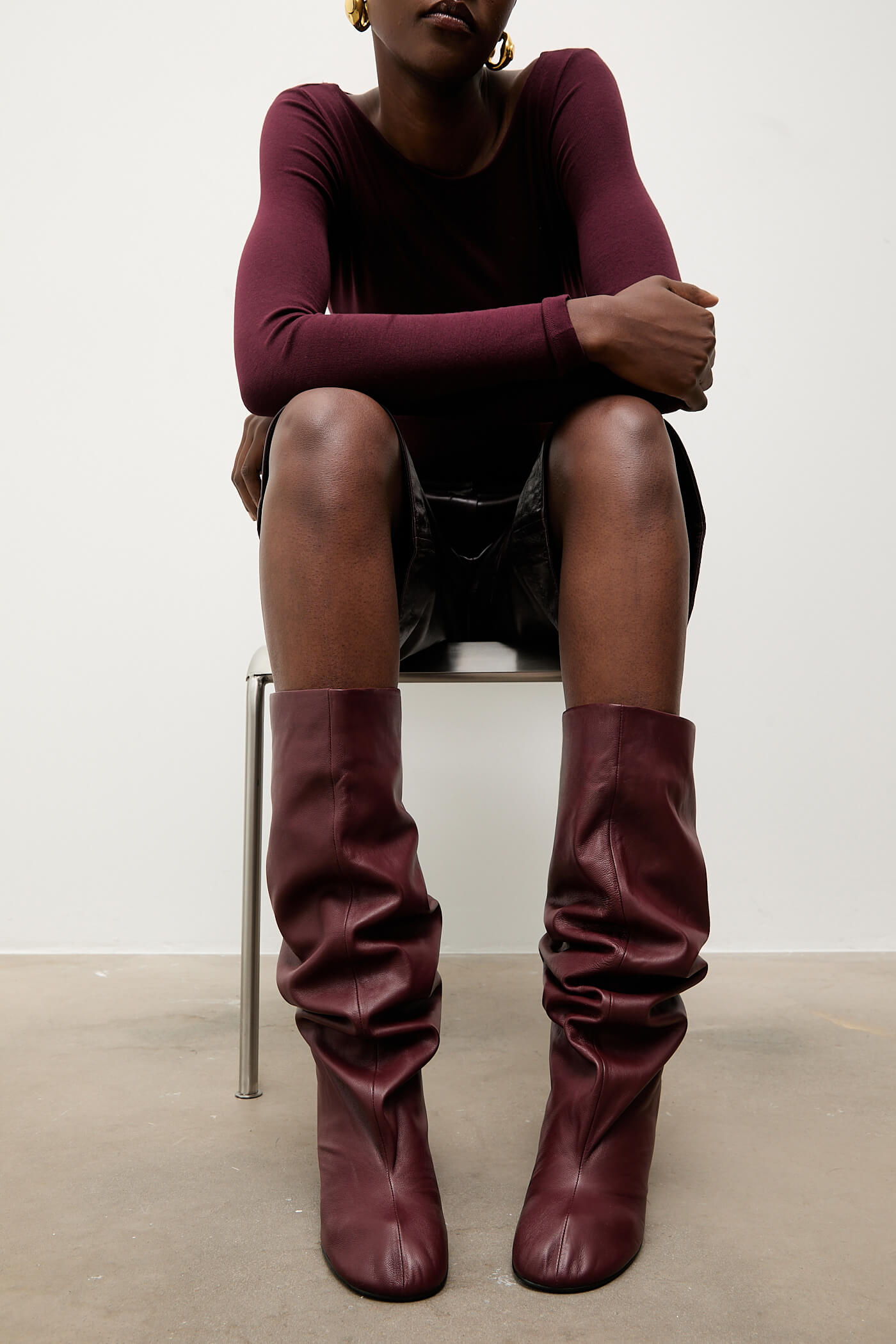 Answear.LAB skórzane kozaki