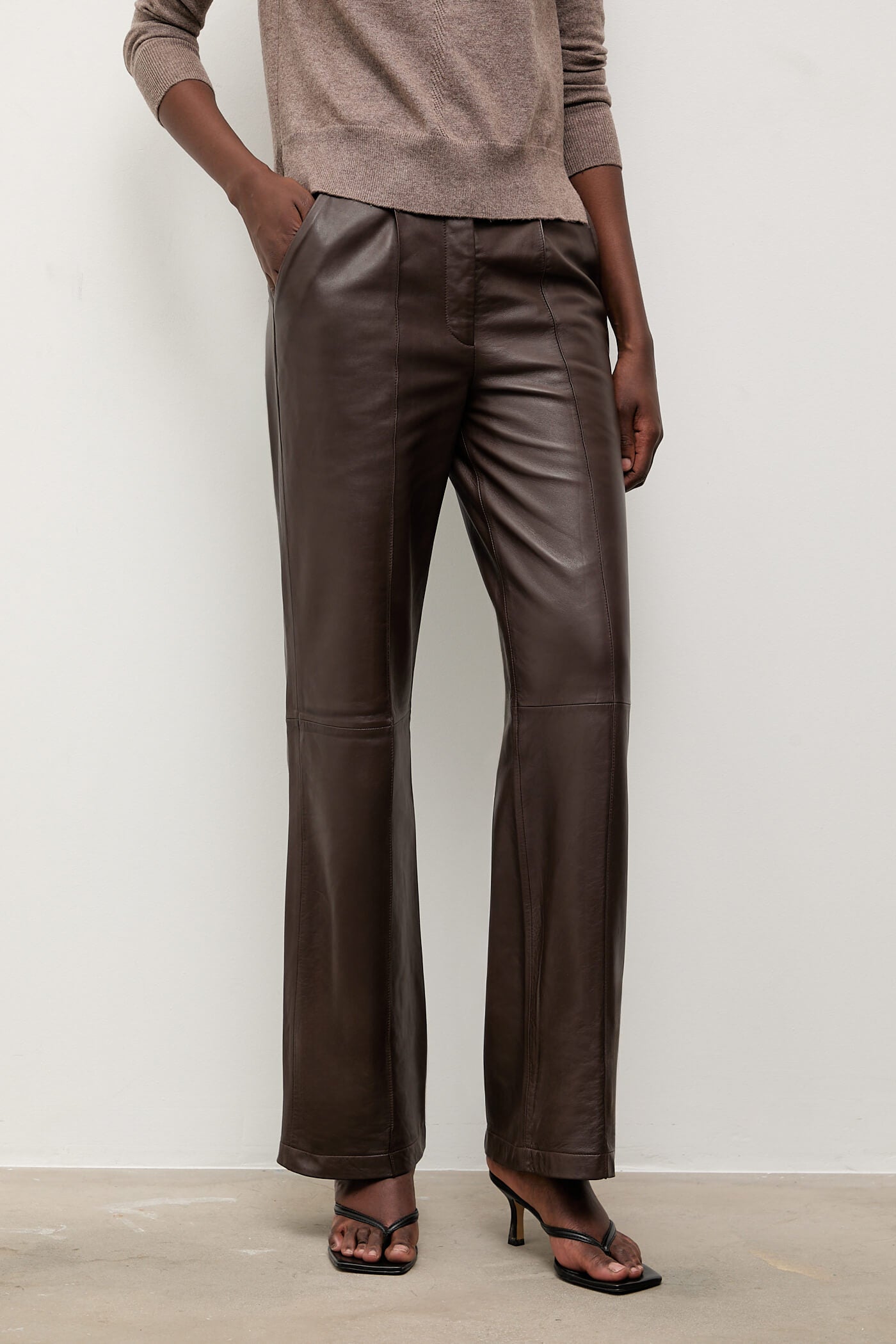 Answear.LAB skórzane spodnie