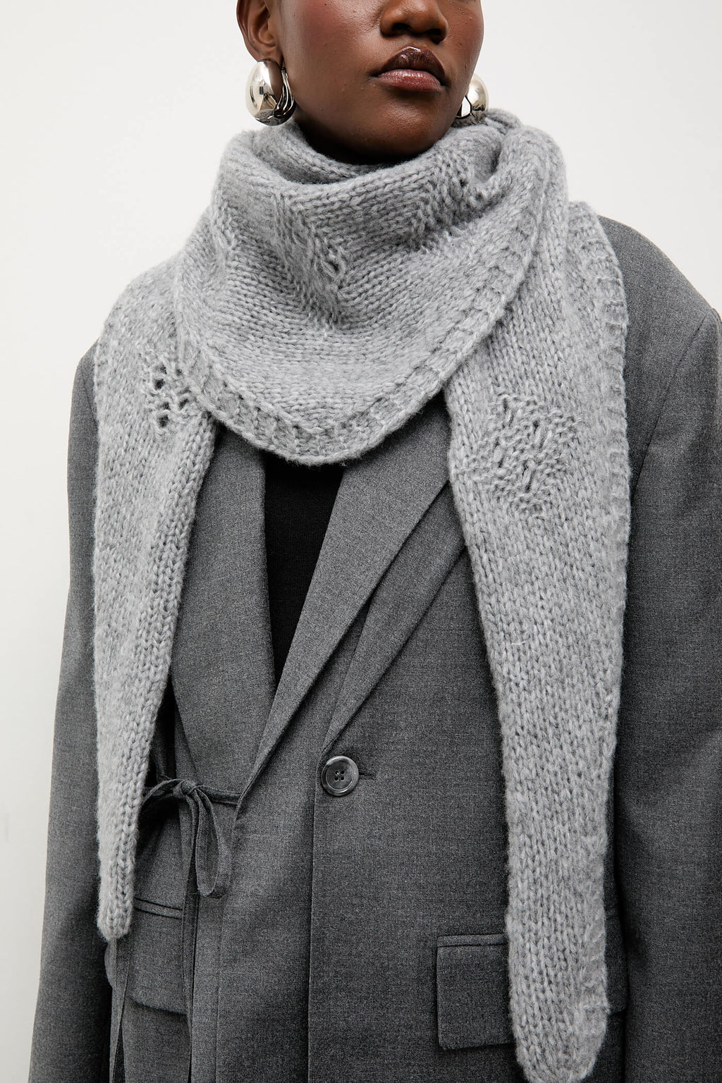 Answear.LAB chusta z wełną merino