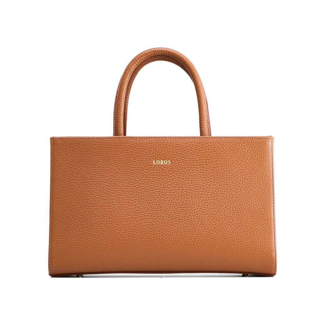 Torebka LOBOS MIDI R Caramel – przód